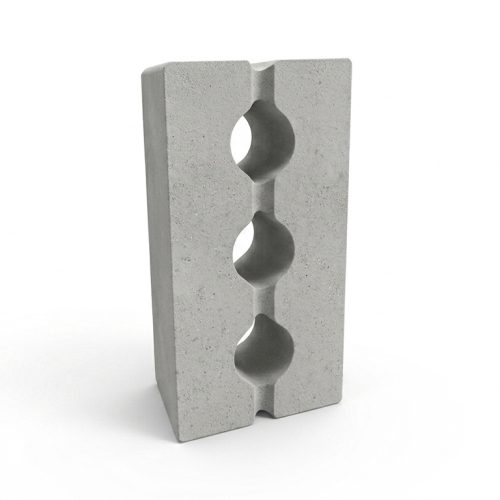 Solid 3 hole block